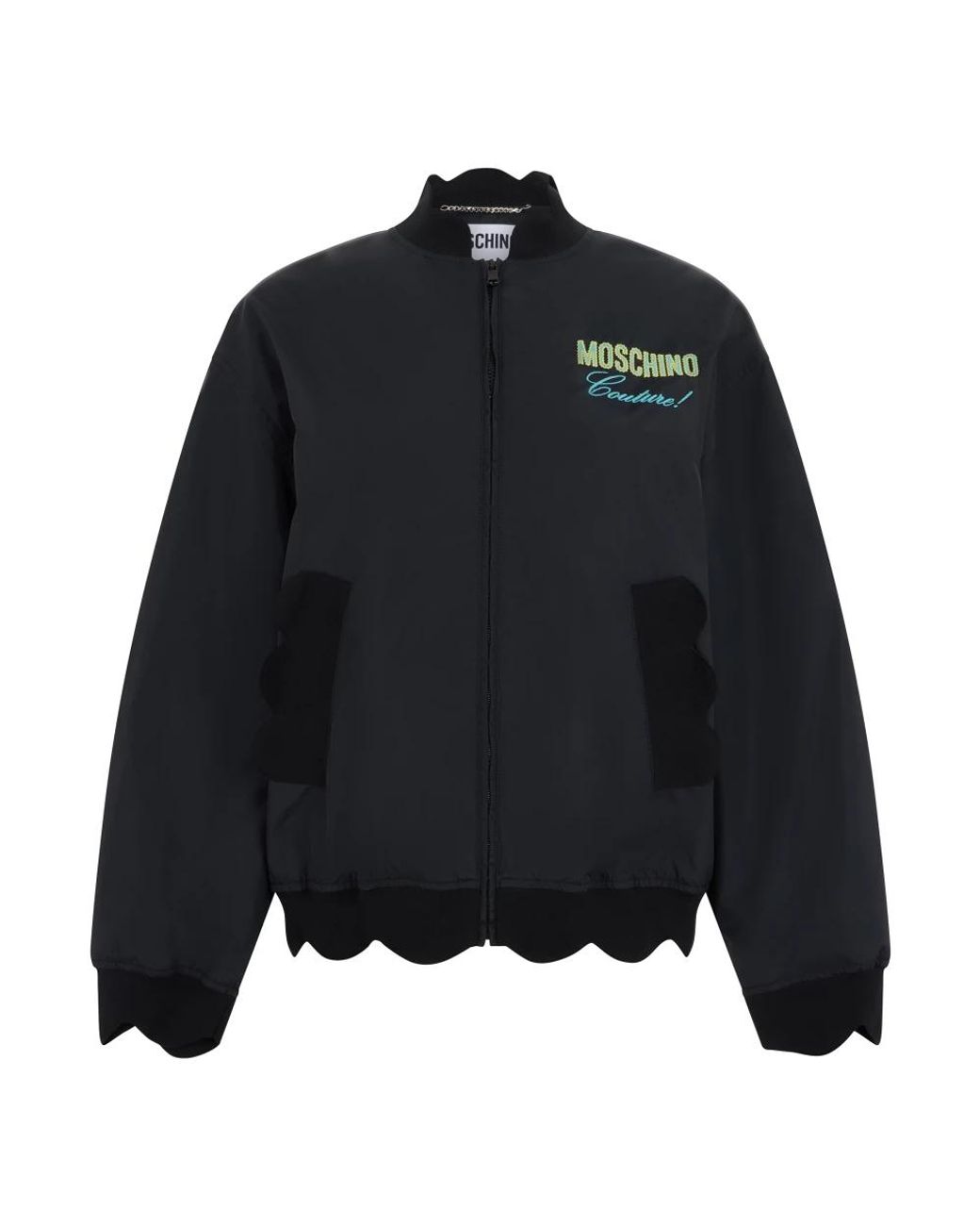Moschino Black Bomber Jackets