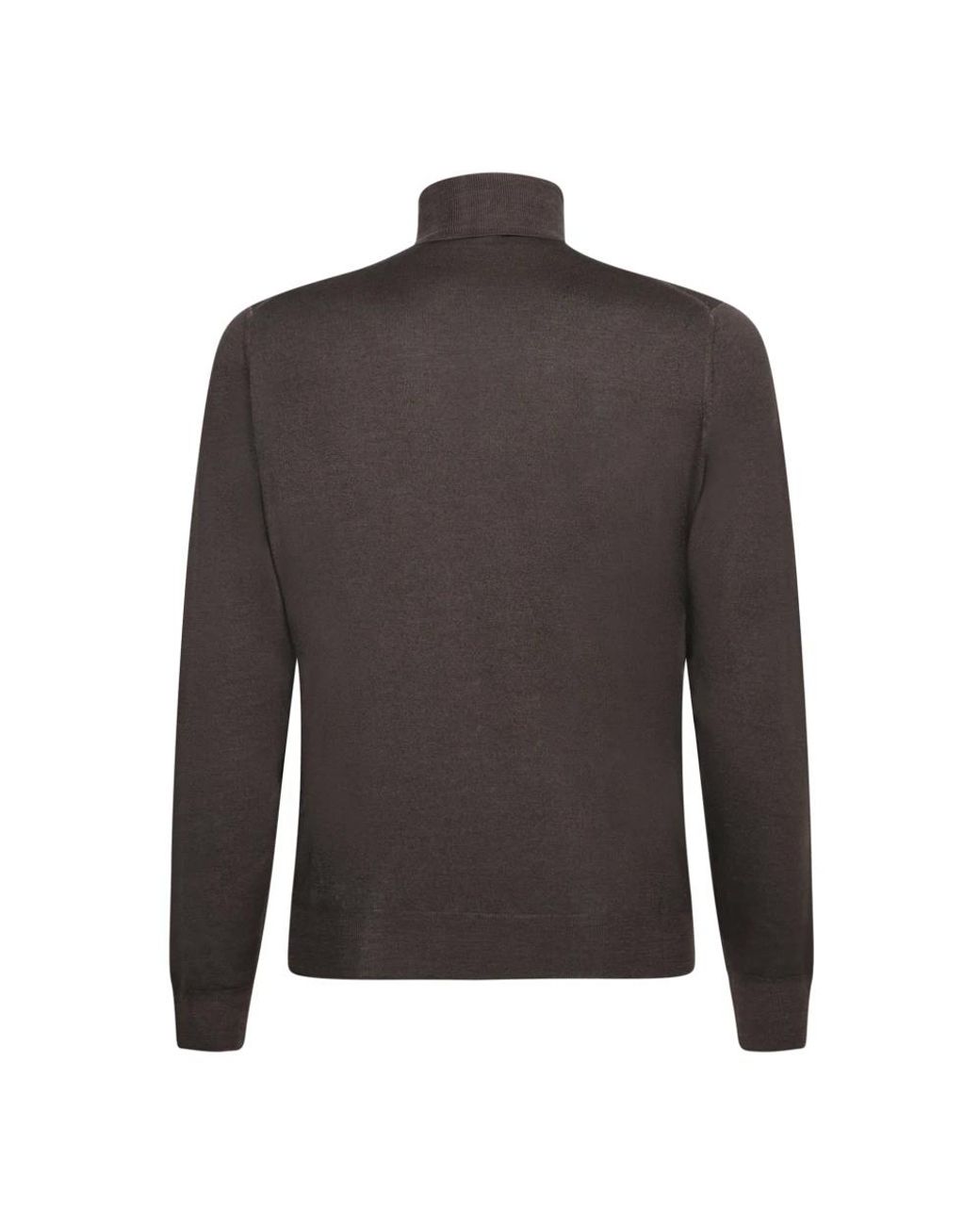Dell'Oglio Gray Turtlenecks for men