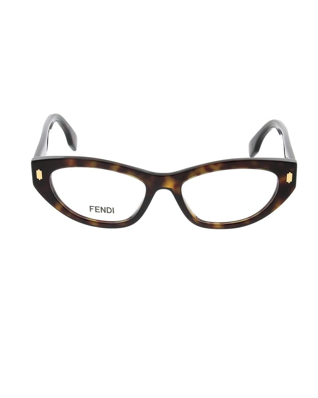 Glasses Fendi de color Brown