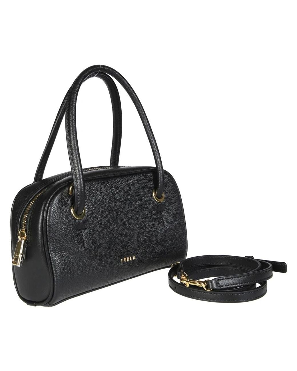 Furla Black Handbags