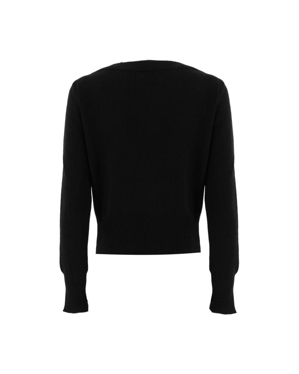 Ermanno Scervino Black Cashmere Knitwear