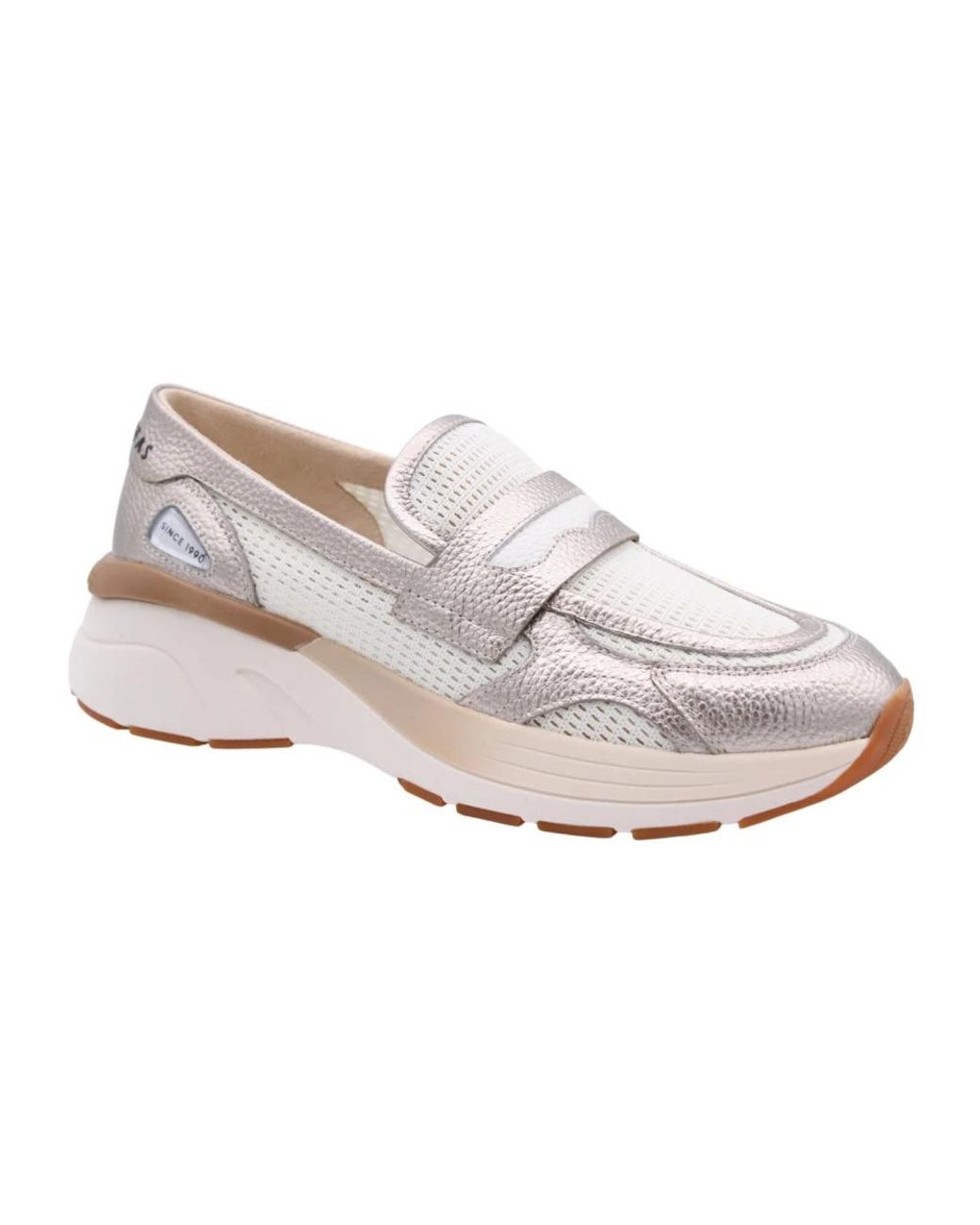 Hispanitas White Loafers