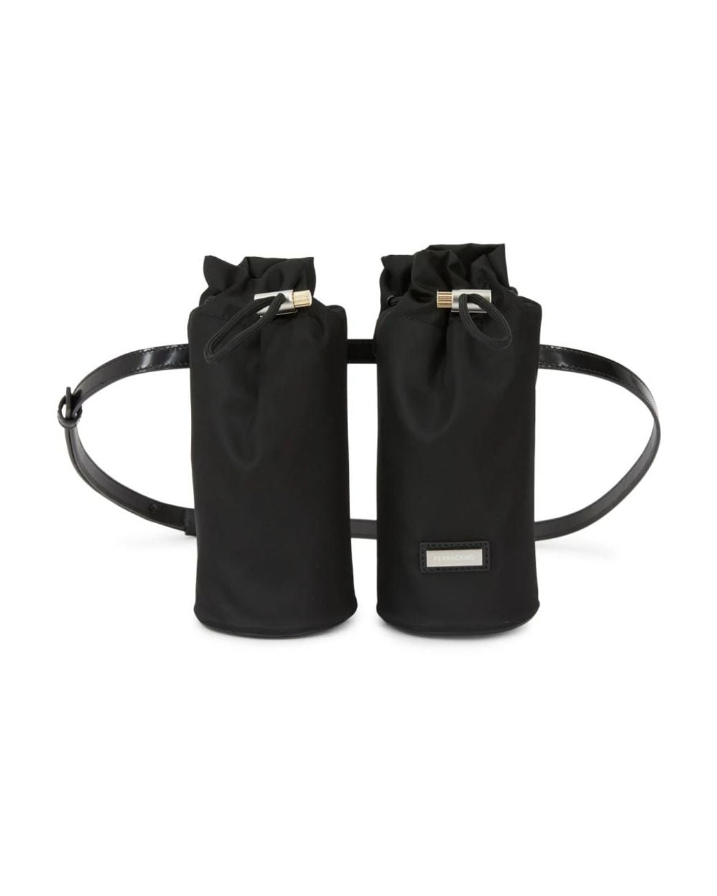 Ferragamo Black Bum Bags for men
