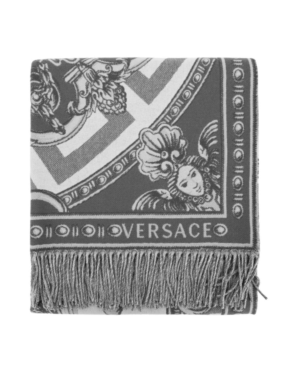 Winter Scarves di Versace in Gray
