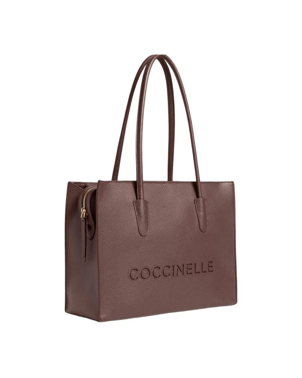 Coccinelle Brown Shopping Bags