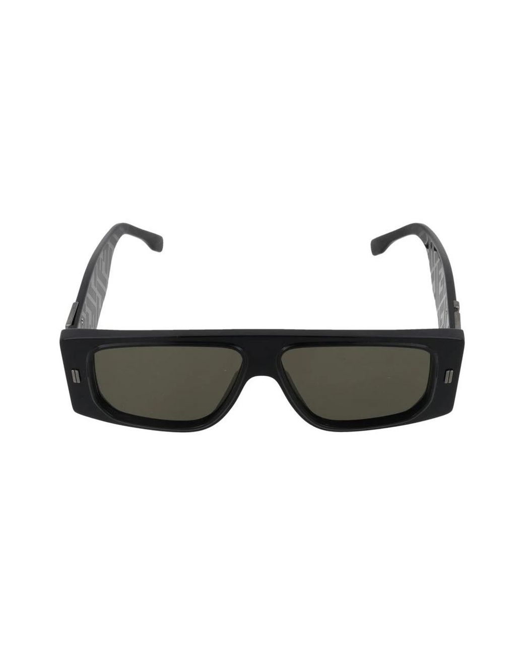 Fendi Ff Squared Zonnebril in het Black
