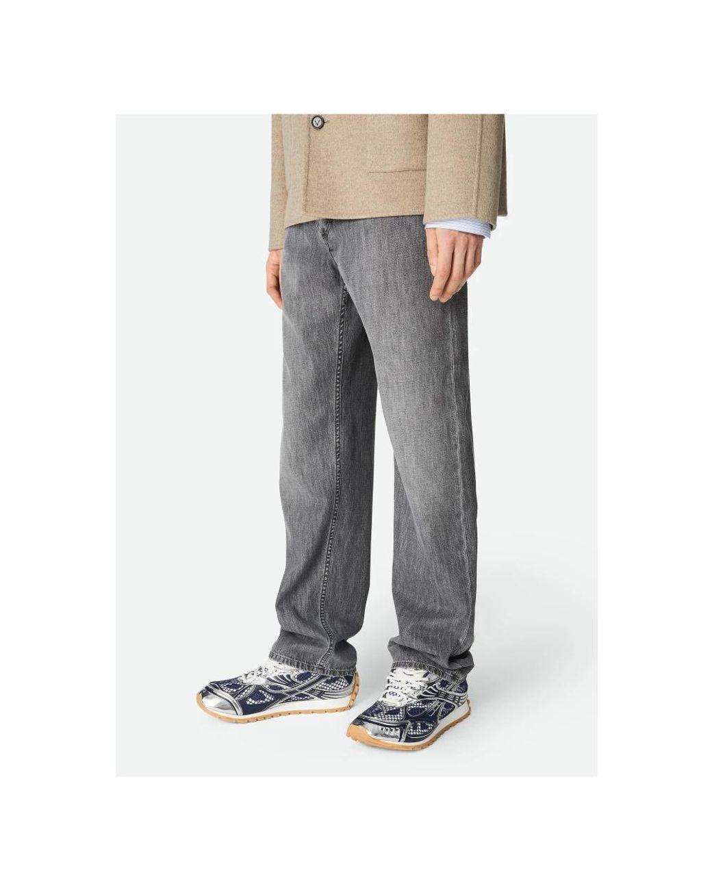 Bottega Veneta Blue Sneakers for men