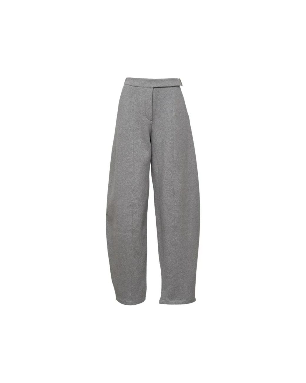 Sportmax Gray Wide Trousers