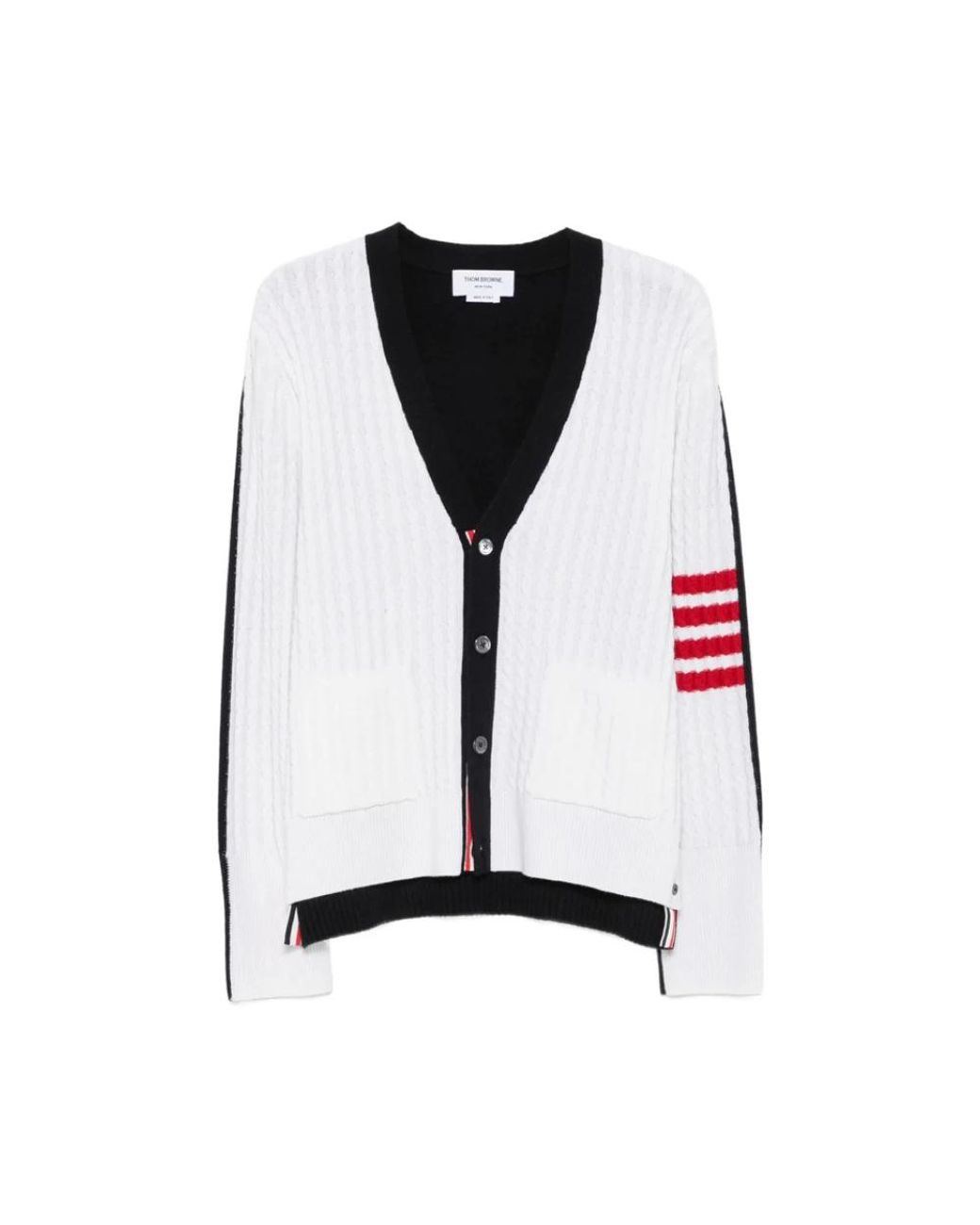 Cardigans Thom Browne de hombre de color Black