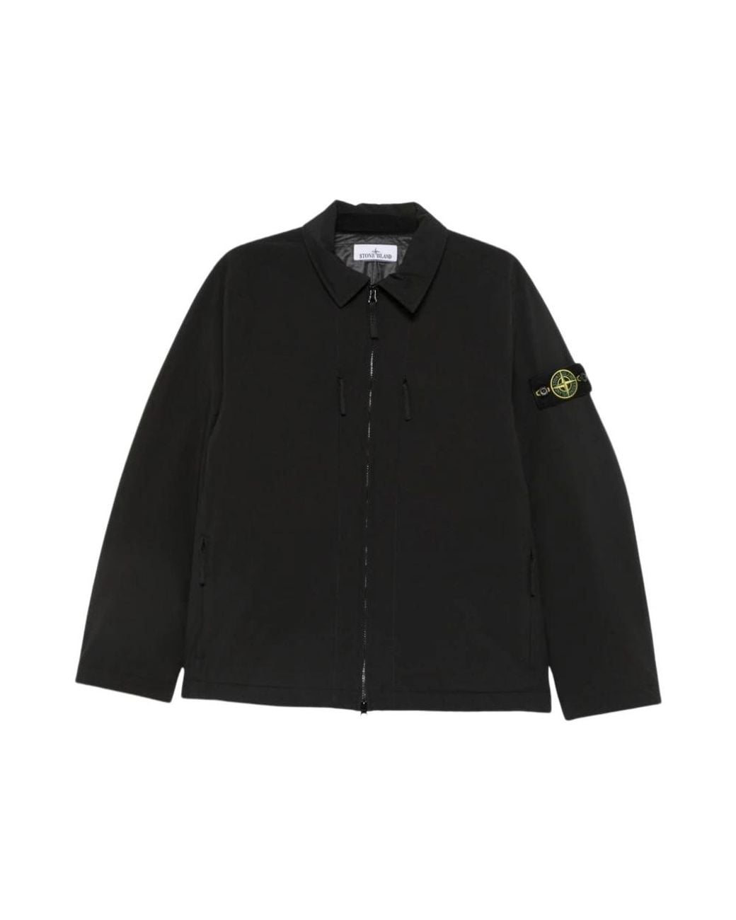 Stone Island Black Light Jackets for men