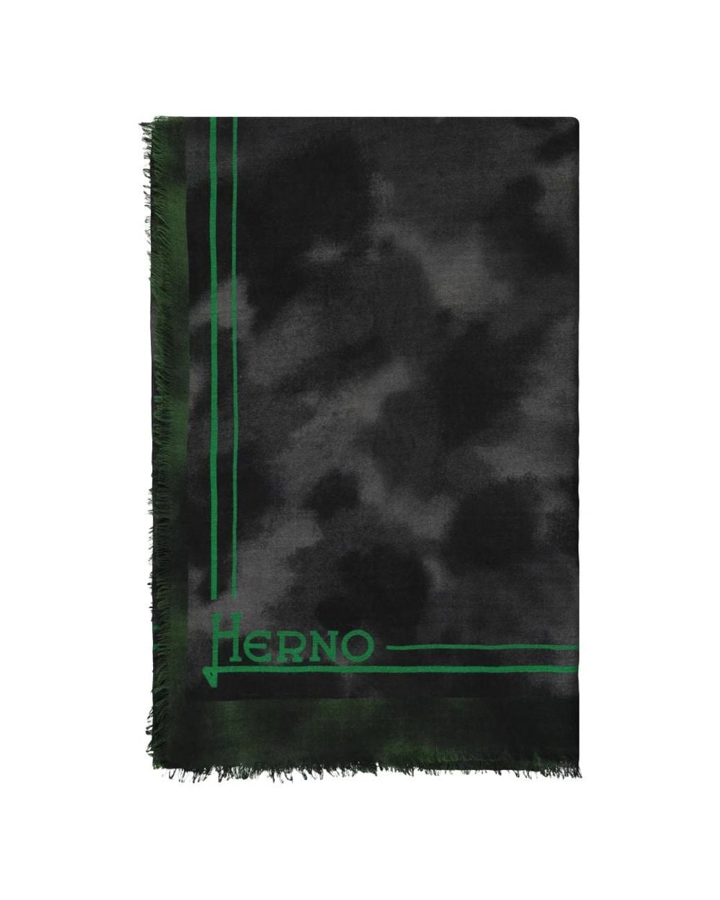 Herno Green Scarves for men