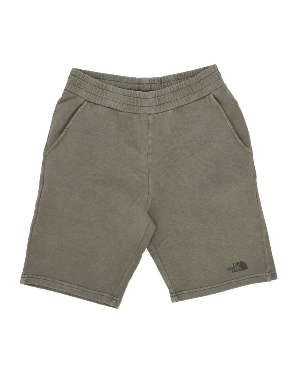 The North Face Gray Short Shorts for men