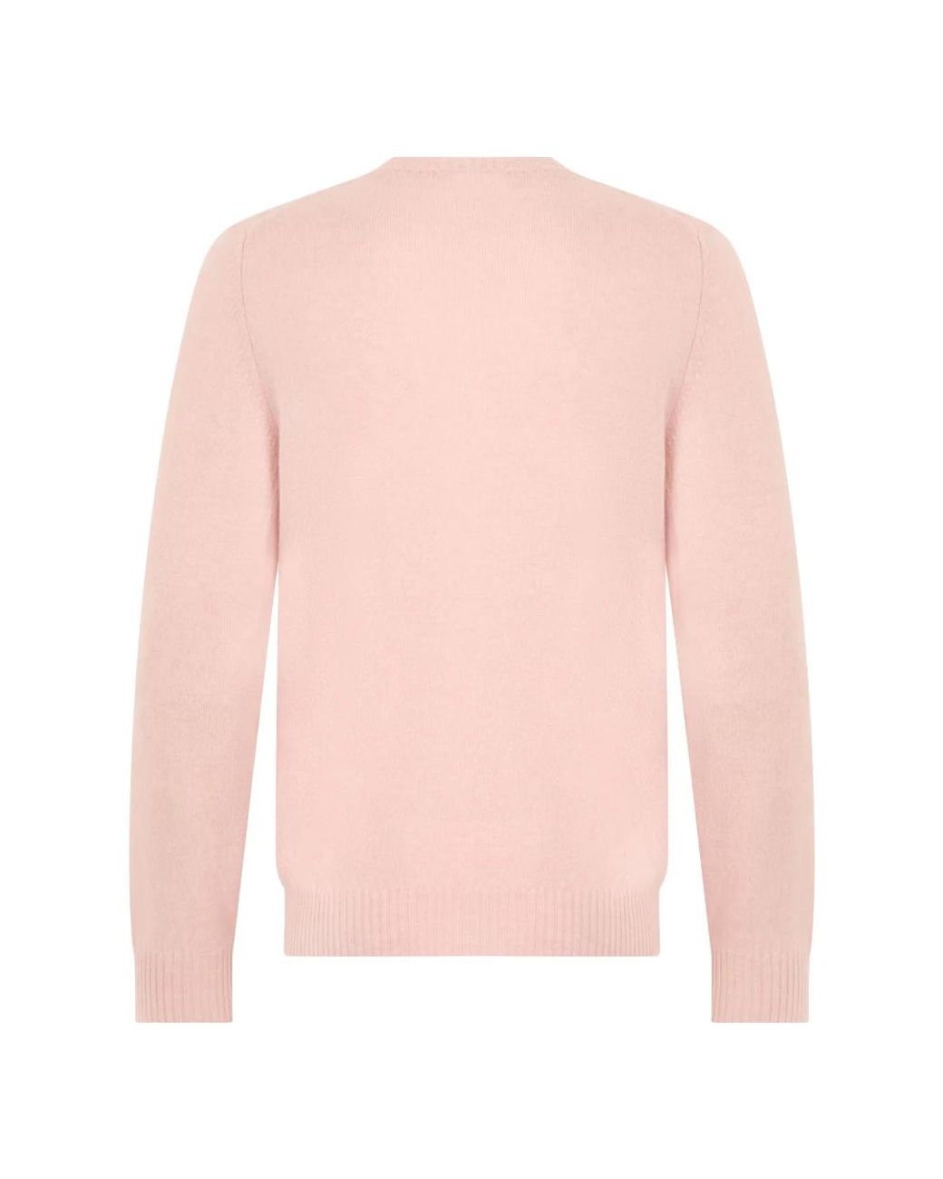 Fedeli Pink Cashmere Knitwear for men