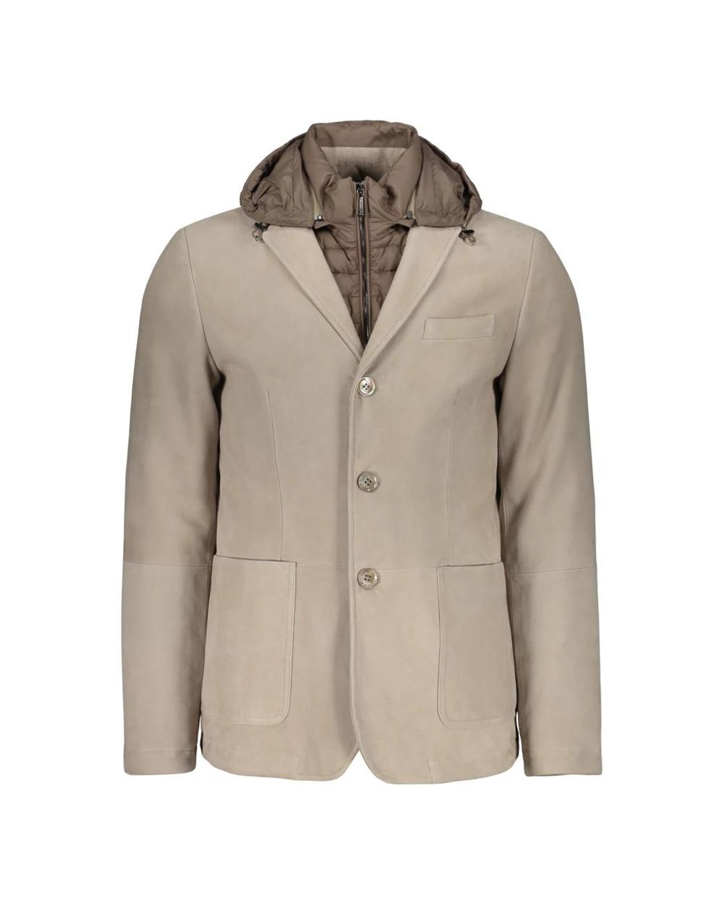 Moorer Natural Down Jackets for men