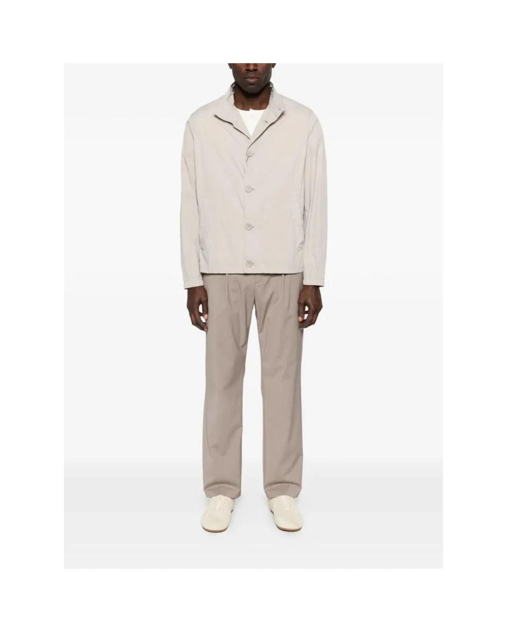 Herno White Light Jackets for men
