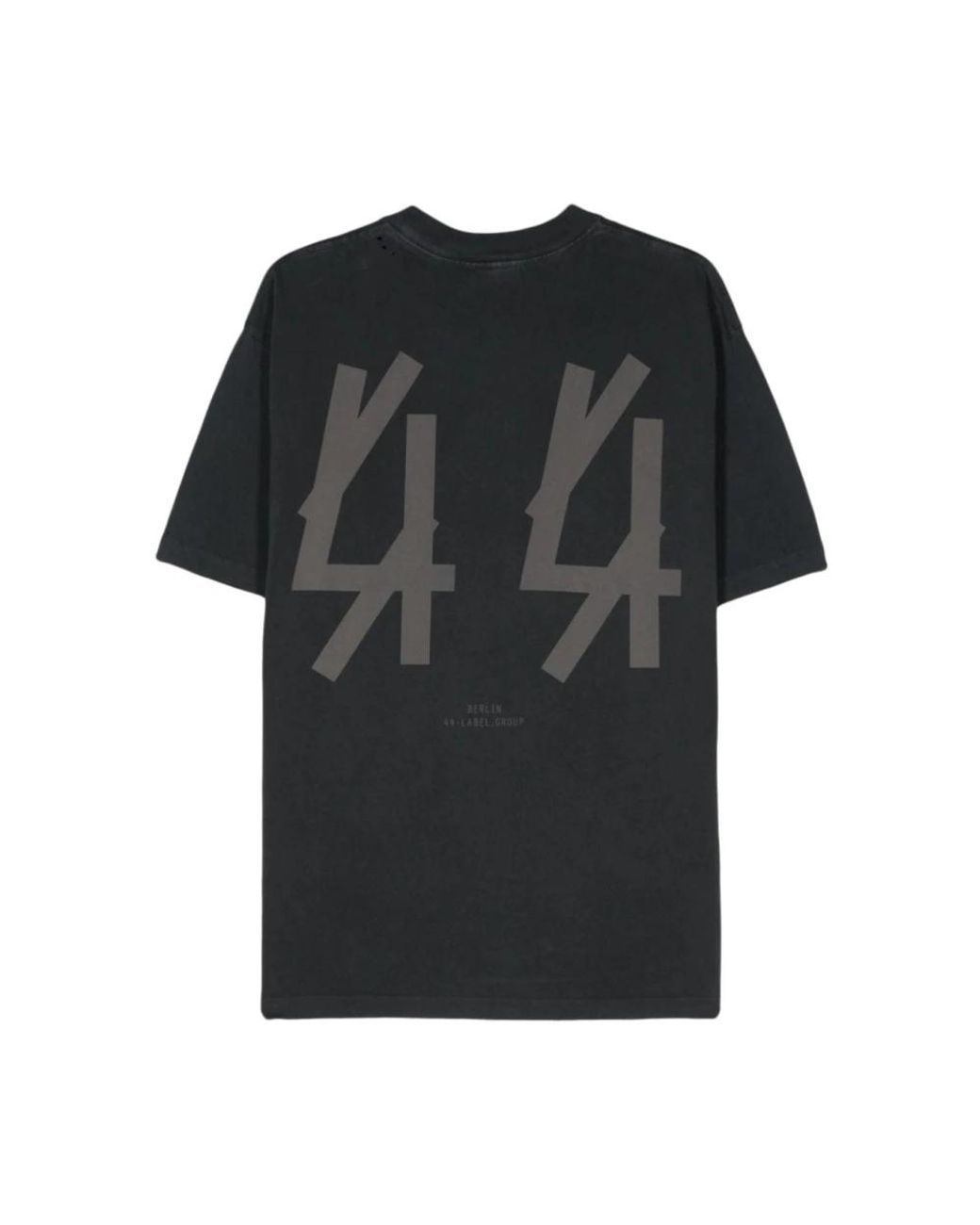 44 Label Group Black T-Shirts for men