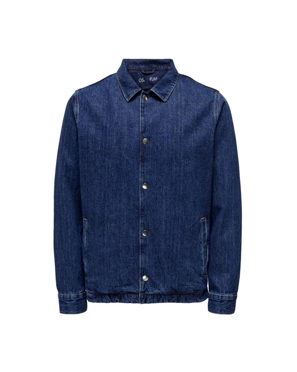 Denim Shirts Only & Sons de hombre de color Blue