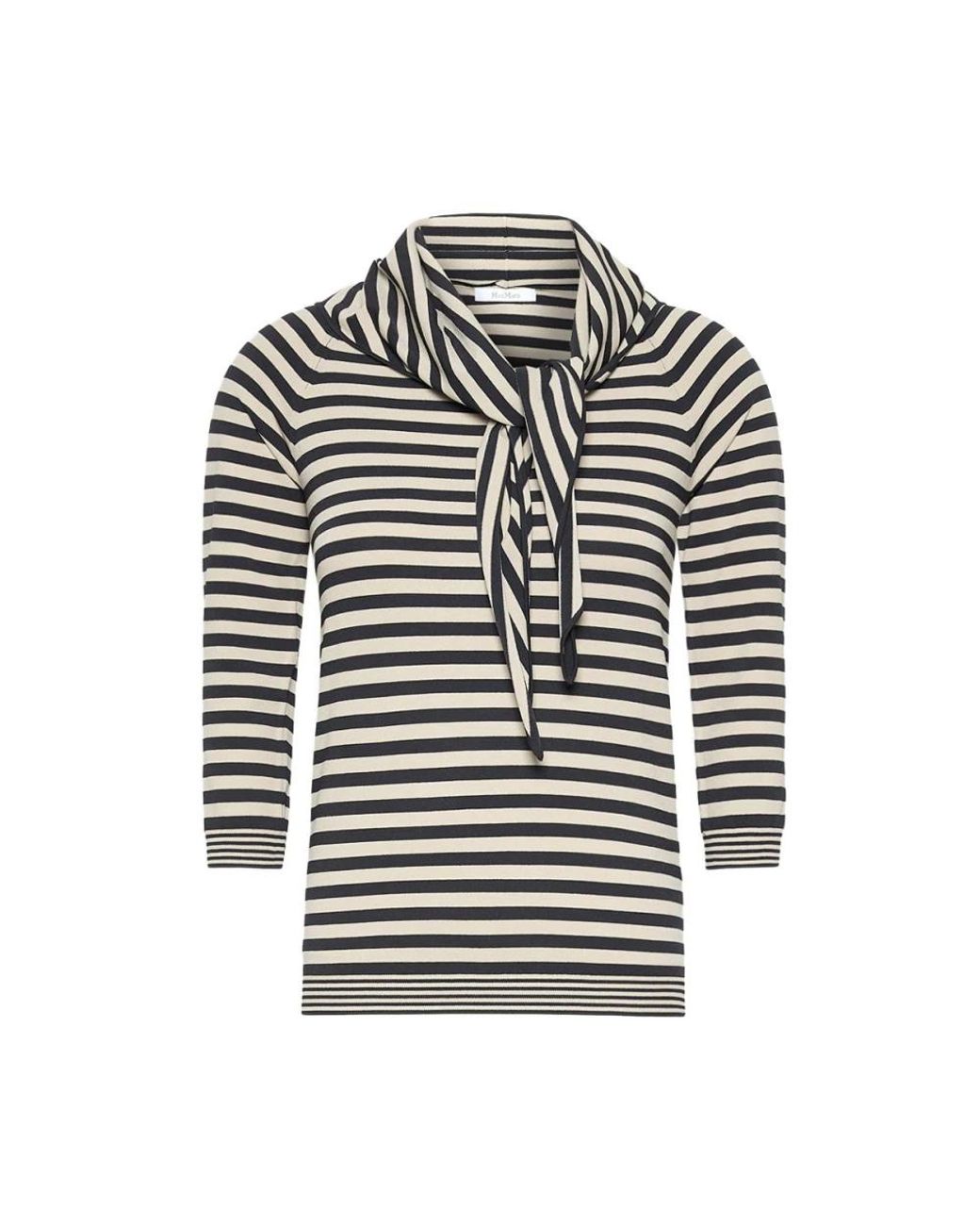 Max Mara Long Sleeve Tops in het Gray