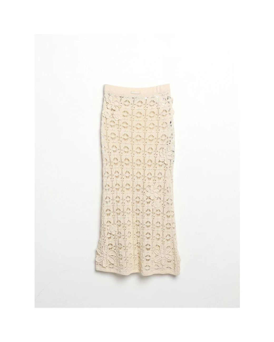 Pinko Natural Midi Skirts