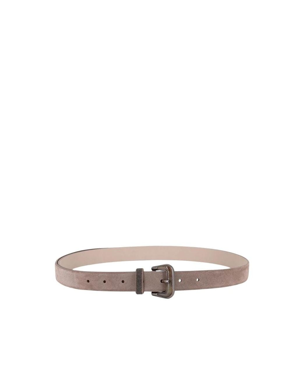Belts di Brunello Cucinelli in Brown