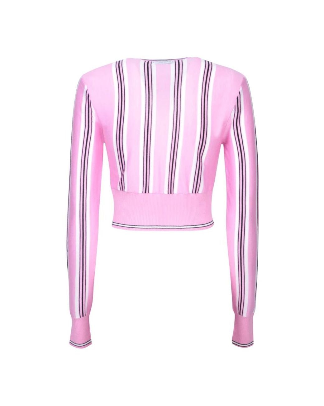 Jacquemus Pink Le Cardigan Spiaggia, Long Sleeves