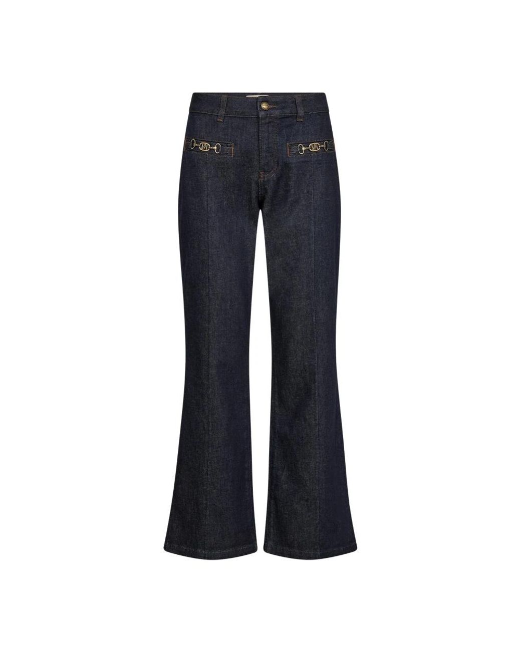Mos Mosh Flared Jeans in het Blue