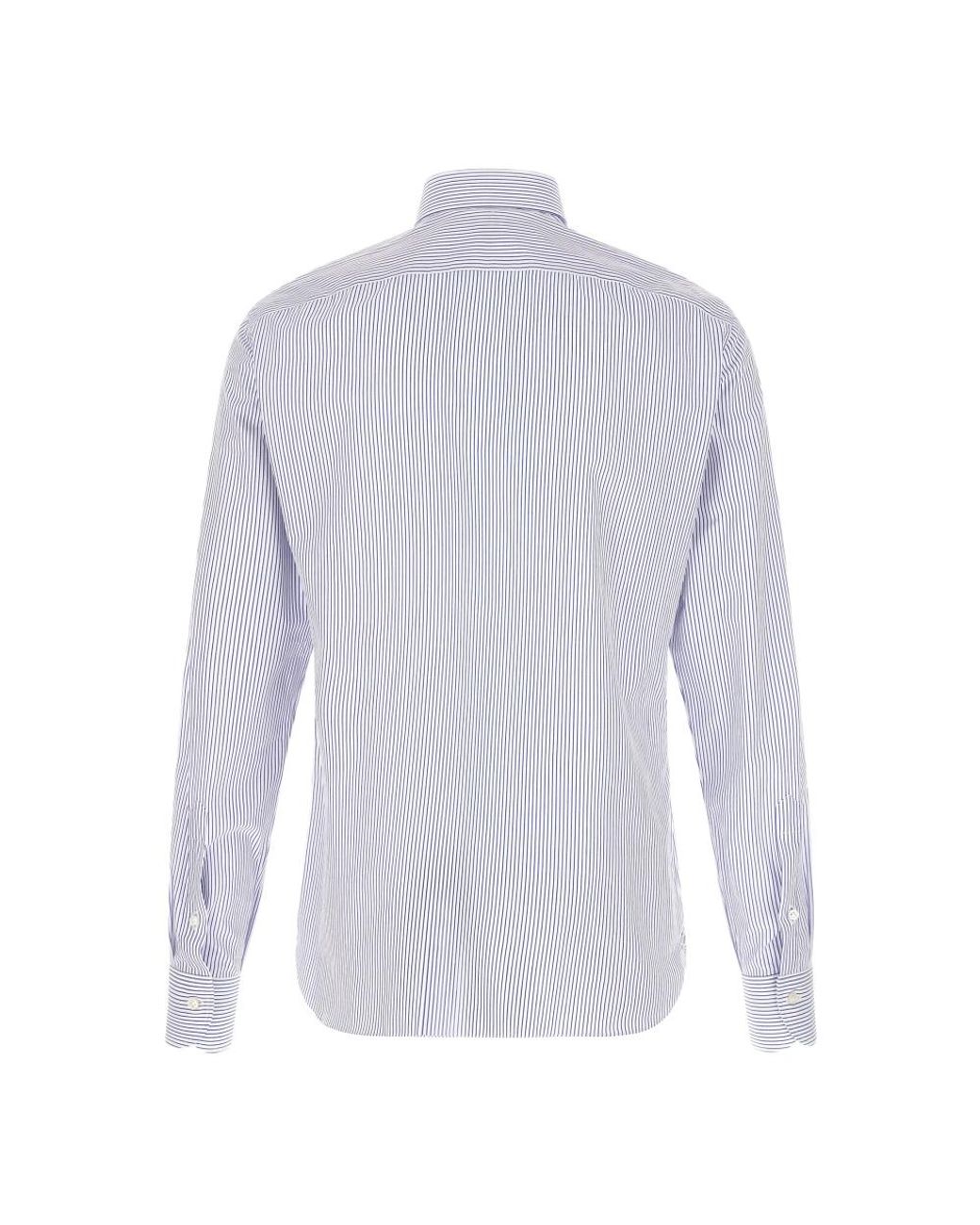 Borriello Blue Formal Shirts for men