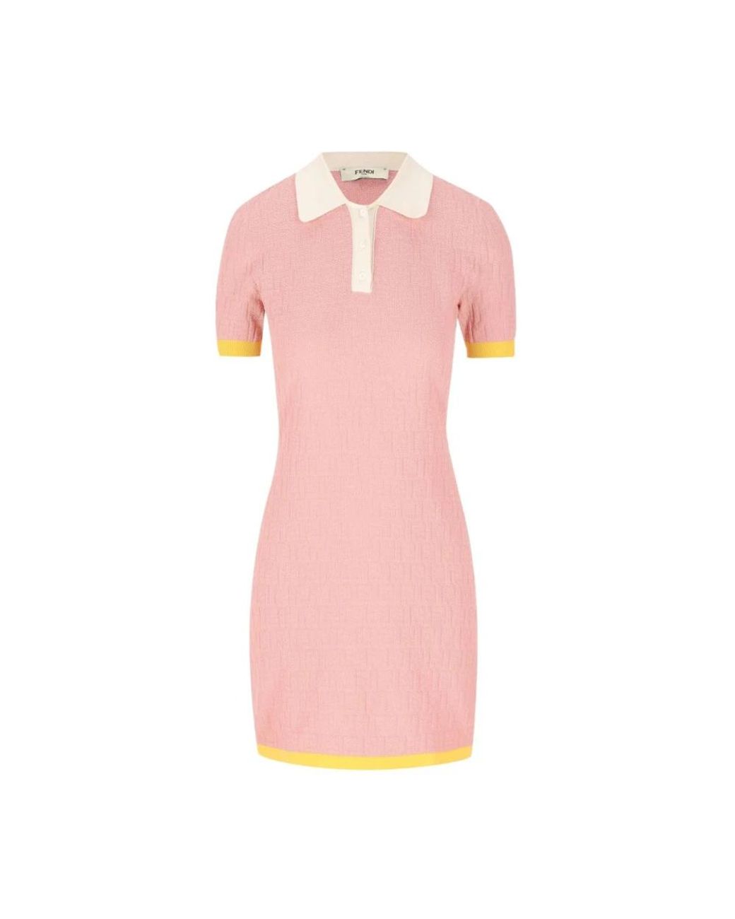 Fendi Pink Shirt Dresses