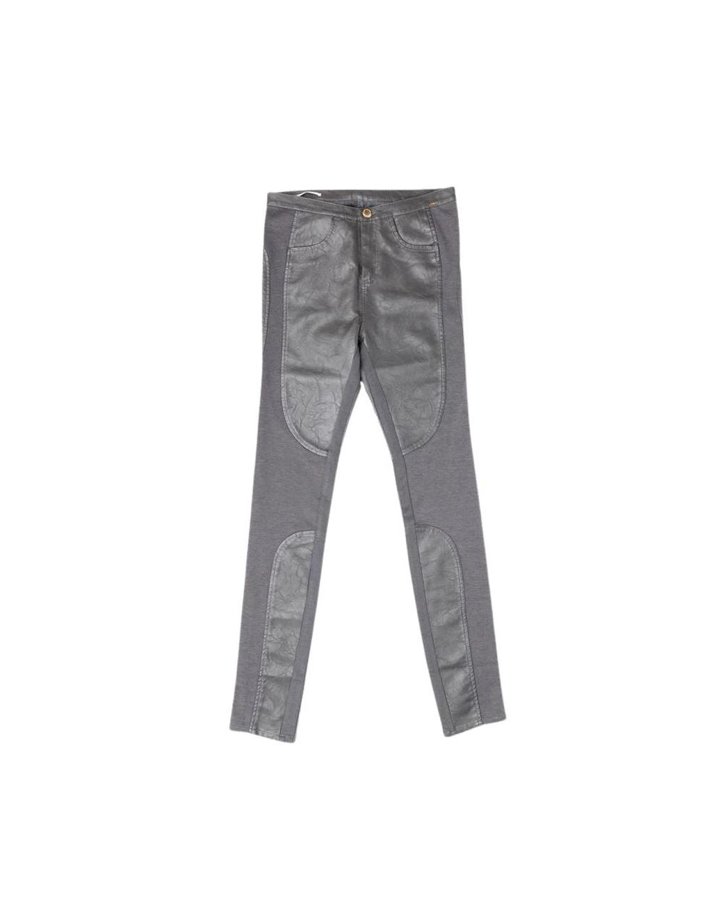 Gas Gray Slim-Fit Trousers