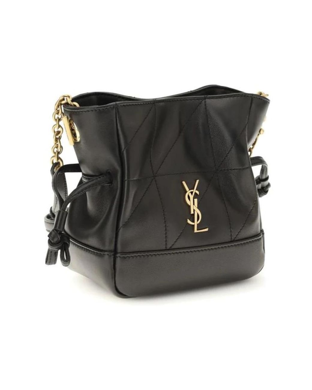 Saint Laurent Black Bucket Bags