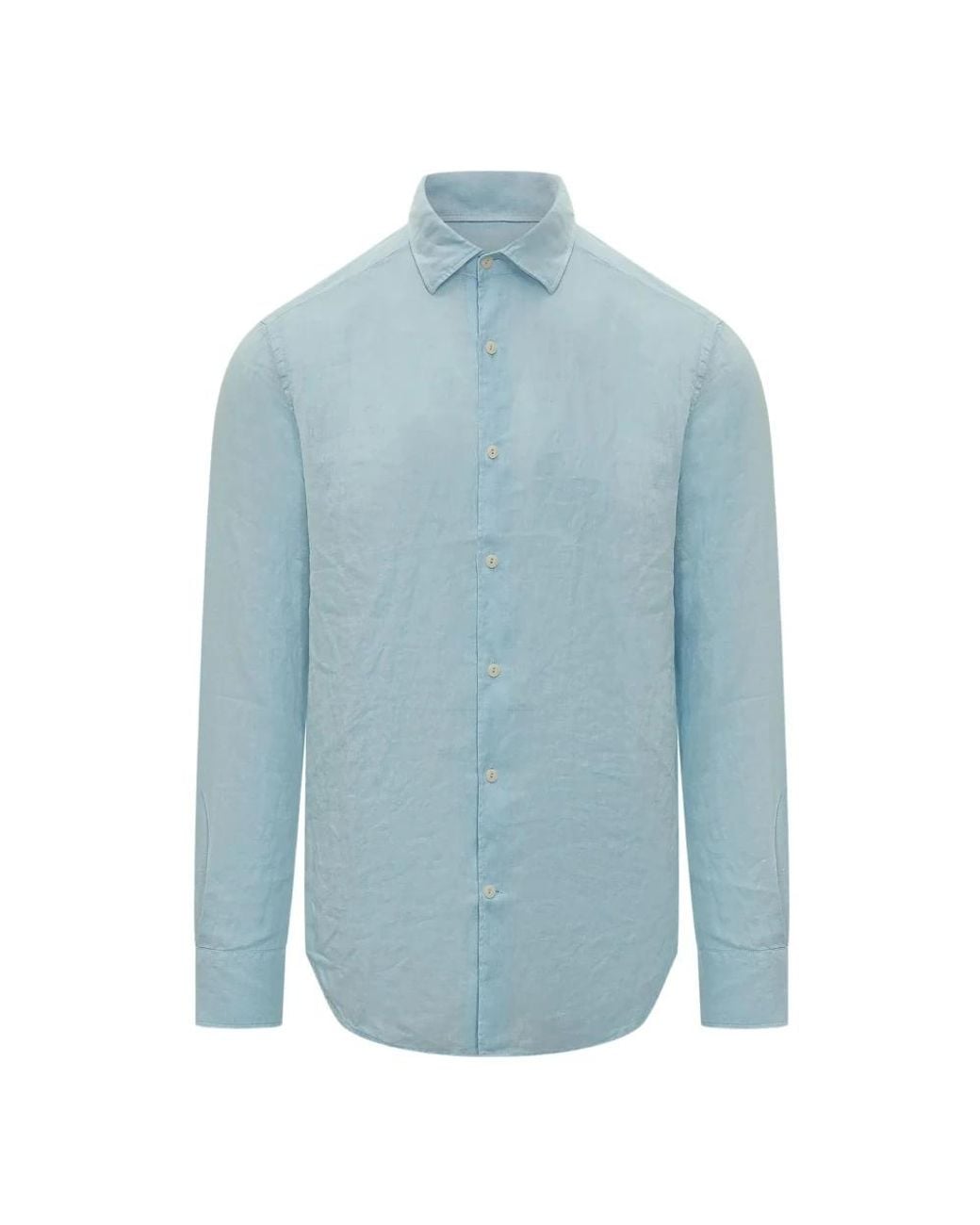 Mc2 Saint Barth Blue Casual Shirts for men