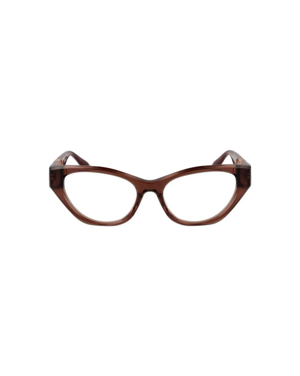 Trussardi Brown Glasses