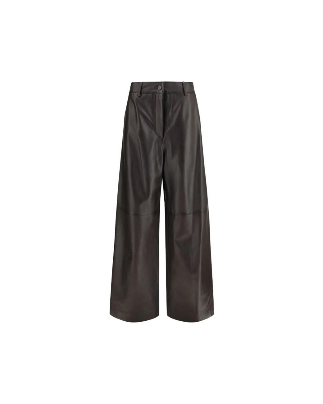 P.A.R.O.S.H. Black Leather Trousers