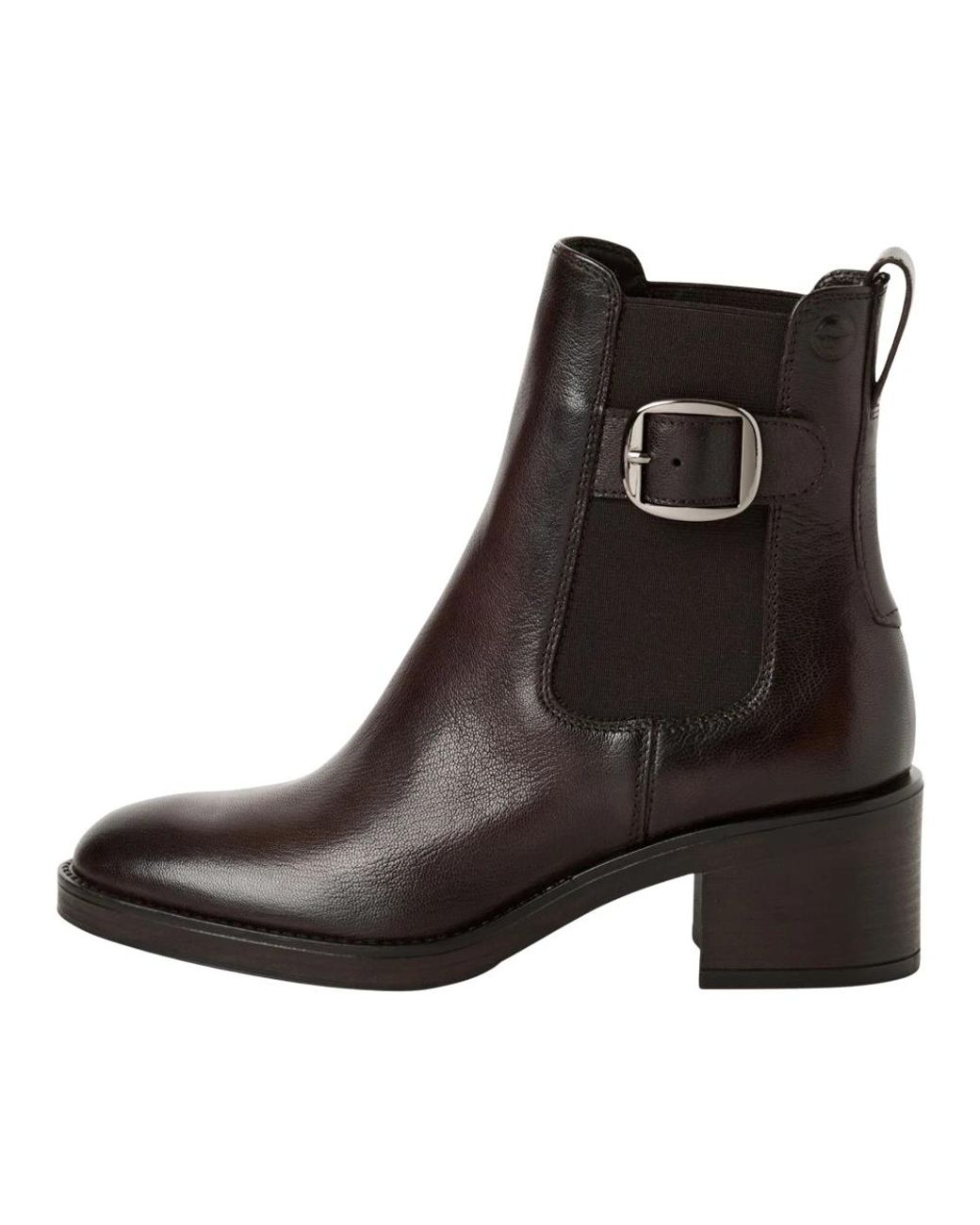 Tamaris Black Chelsea Boots