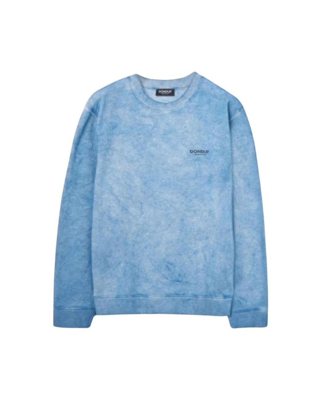 Dondup Hoodies & Sweatvesten ,Blauw ,Stijlvolle Sweatshirt Voor Mannen in het Blue voor heren