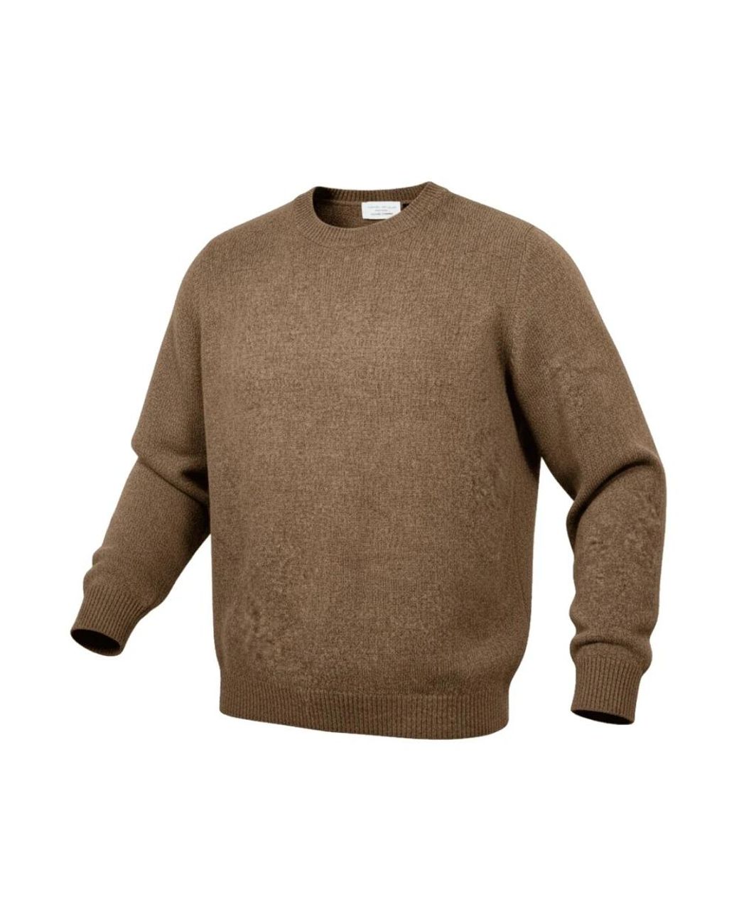 Roberto Collina Brown Round-Neck Knitwear for men