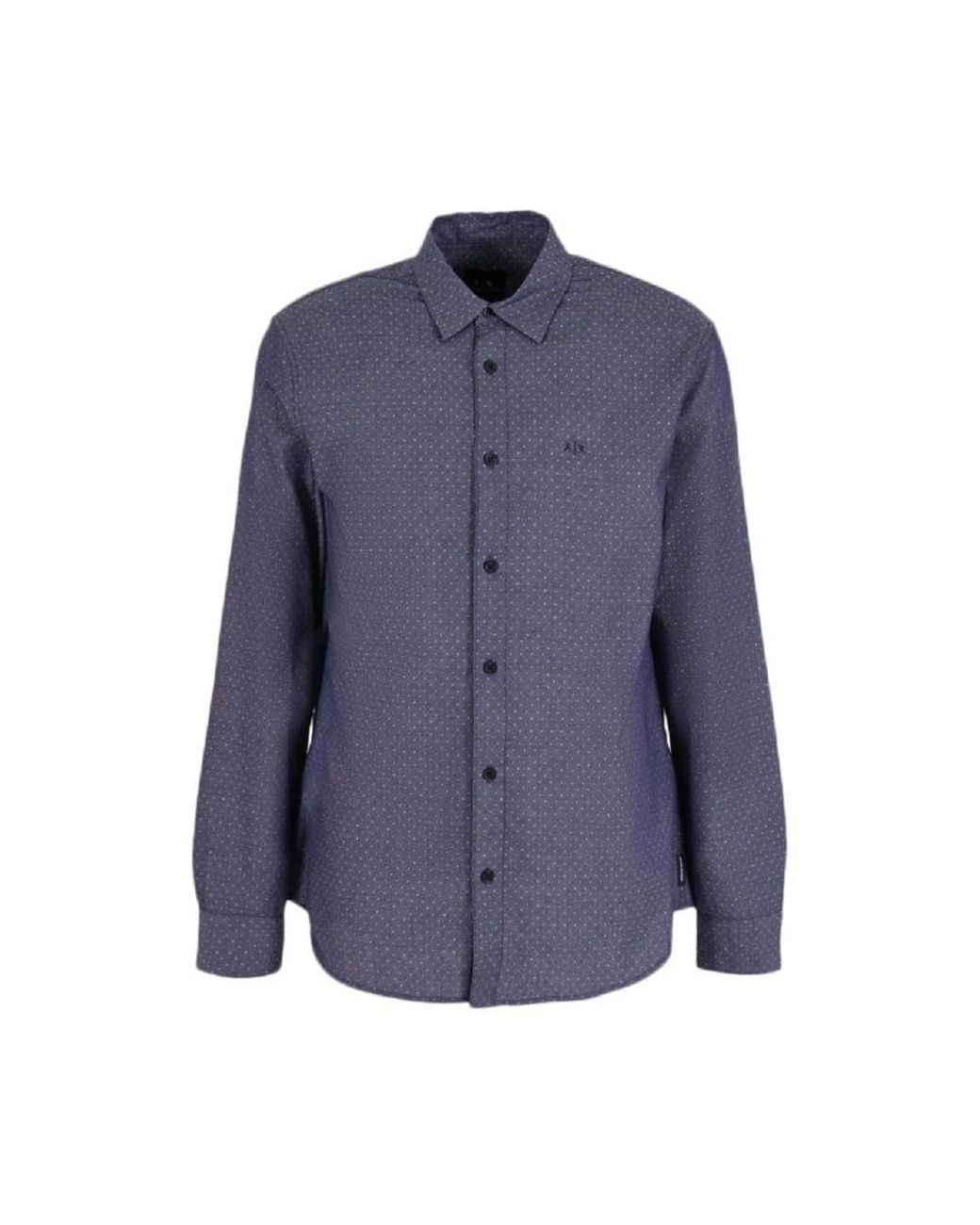 ARMANI EXCHANGE Blue Casual Shirts for men