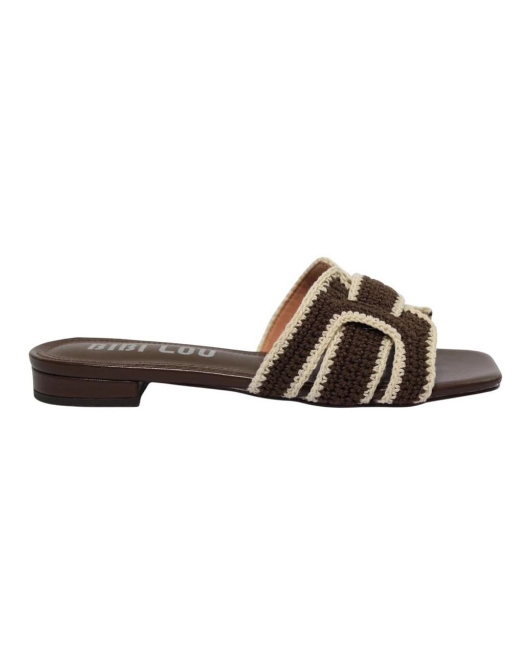 Sliders Bibi Lou en coloris Brown