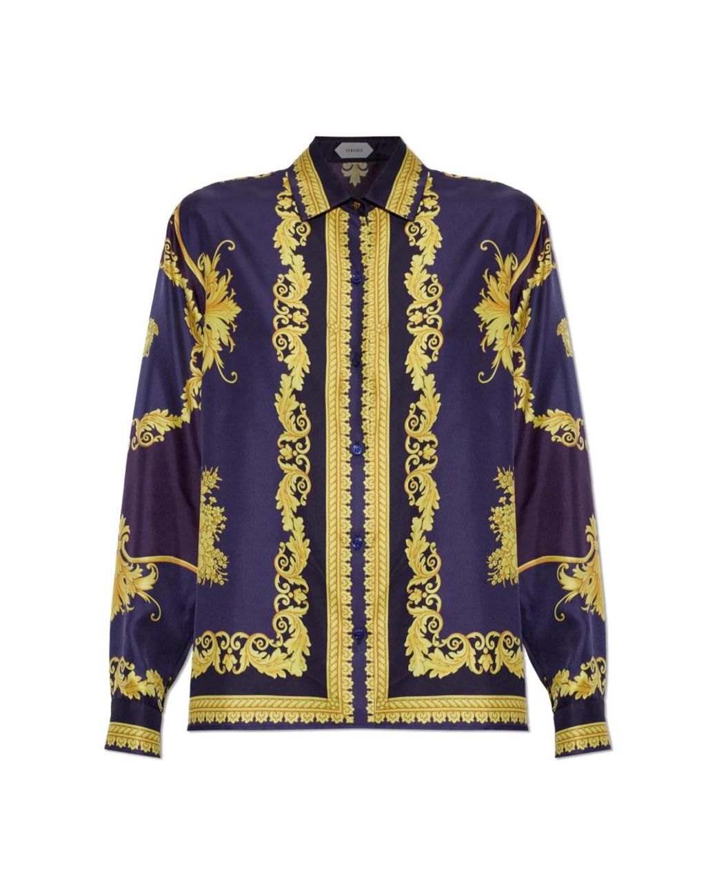 Shirts Versace de color Blue
