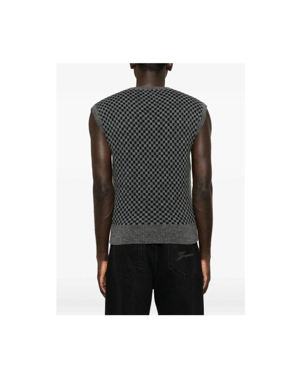 Vivienne Westwood Gray Sleeveless Jumpers for men