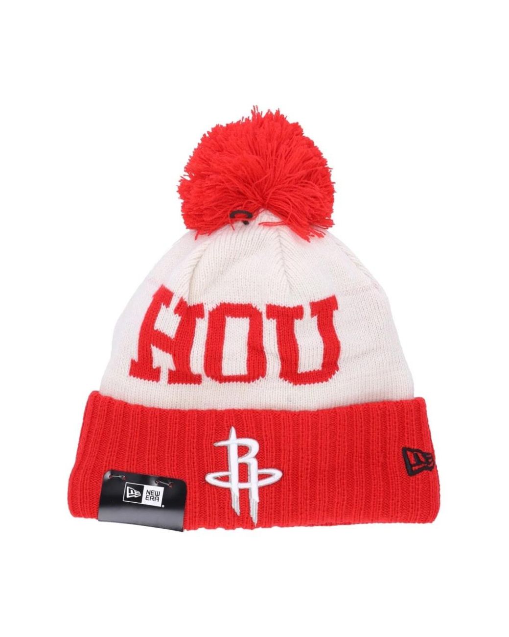 KTZ Accessoires ,Veelkleurig ,Nba Concept Gebreid Pom Pom Hoed in het Red voor heren