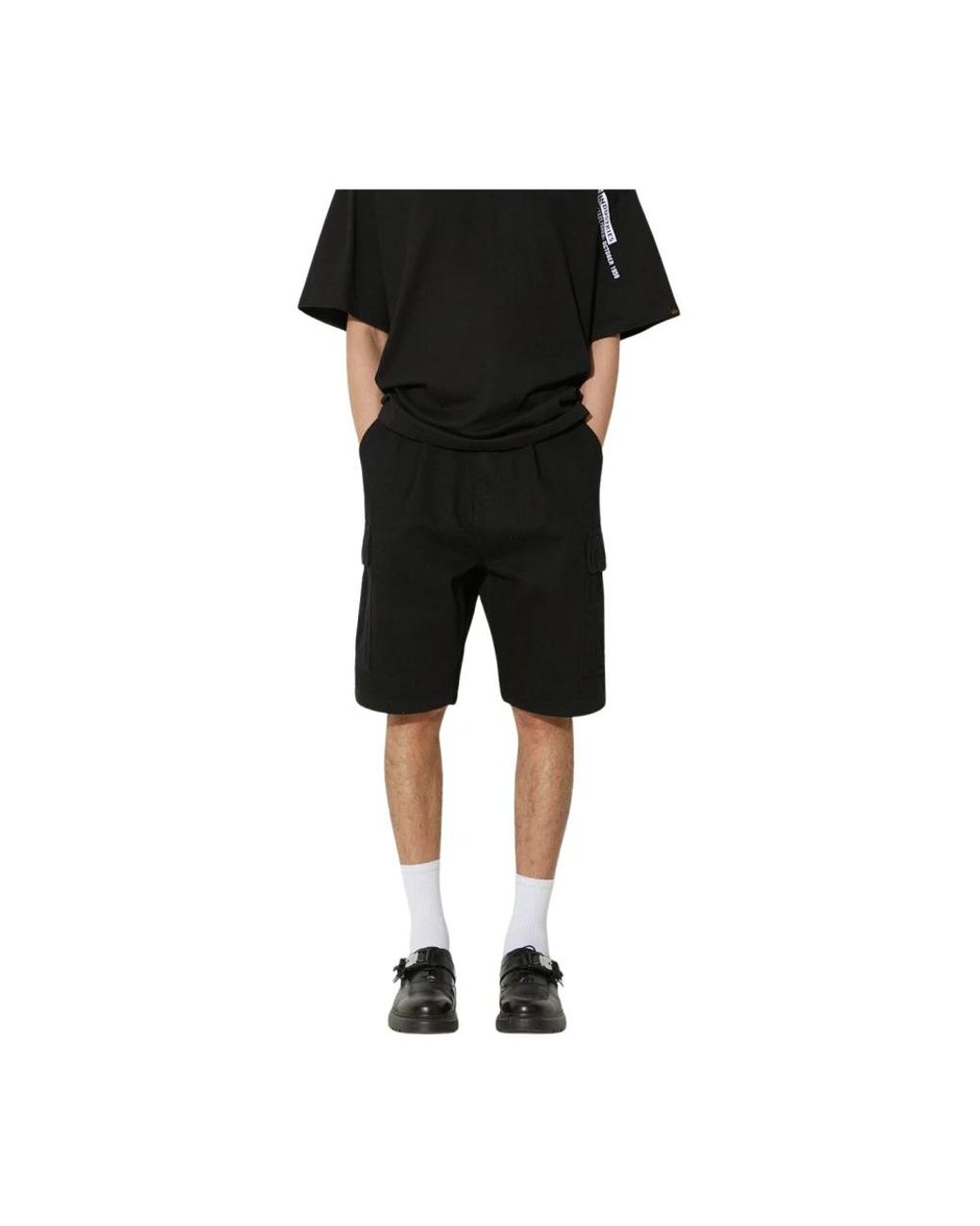Alpha Industries Casual Shorts in het Black voor heren
