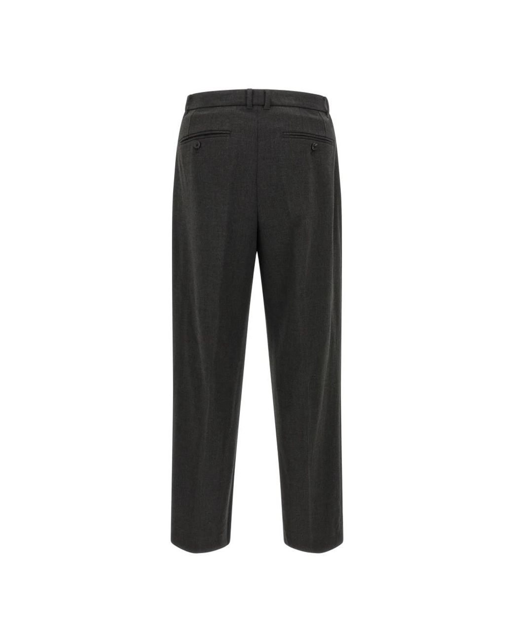 DUNST Black Suit Trousers for men
