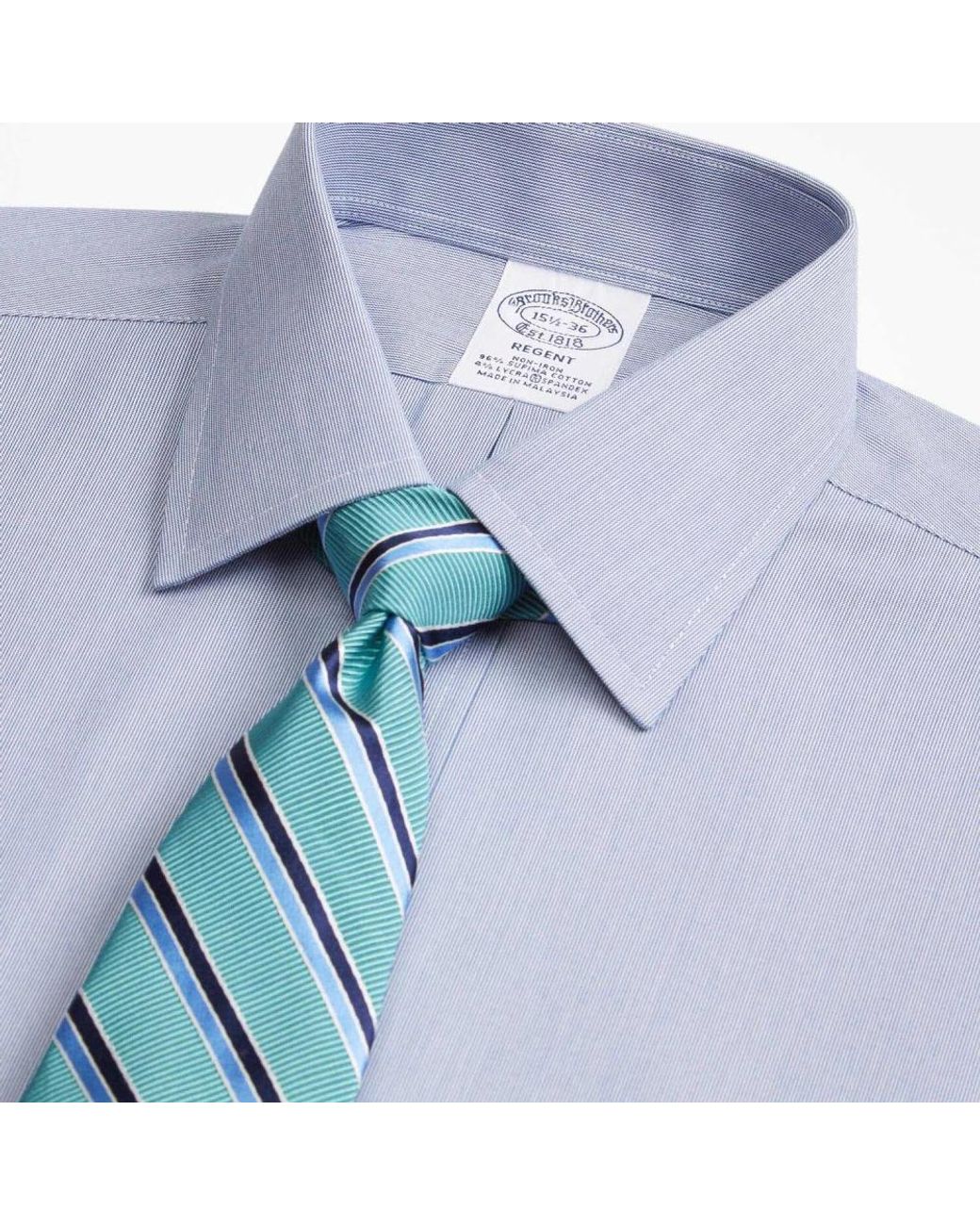 Brooks Brothers Blue Formal Shirts for men