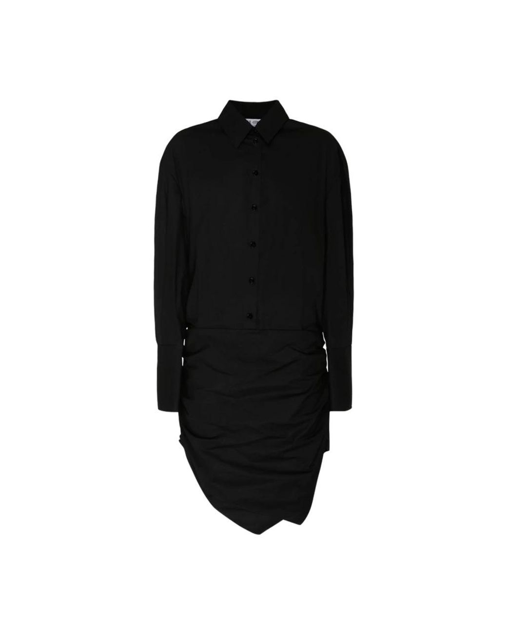 The Attico Shirt Dresses in het Black