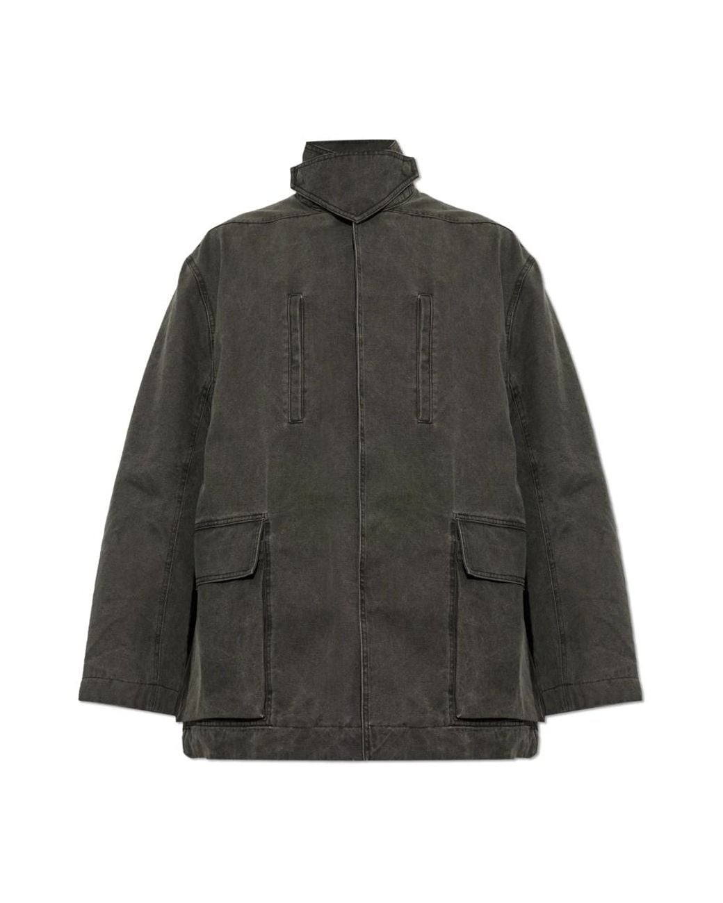 Rick Owens Gray Denim Jackets for men