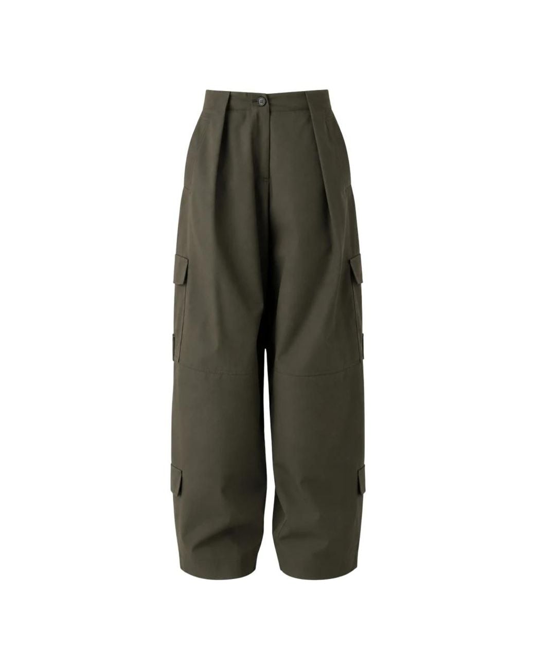 MEIMEIJ Green Wide Trousers
