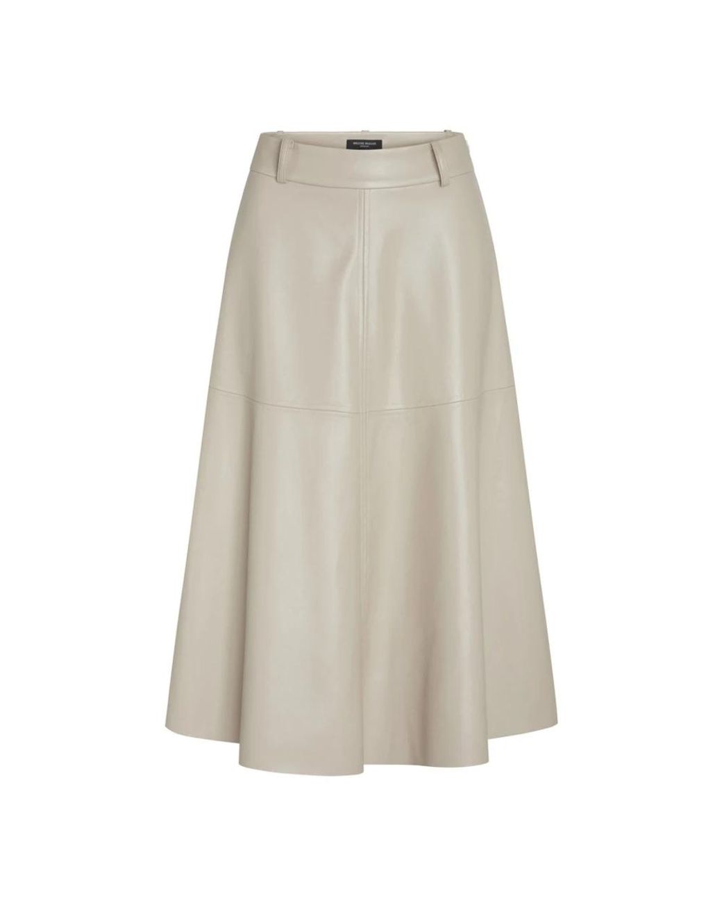 Midi Skirts Bruuns Bazaar de color Natural