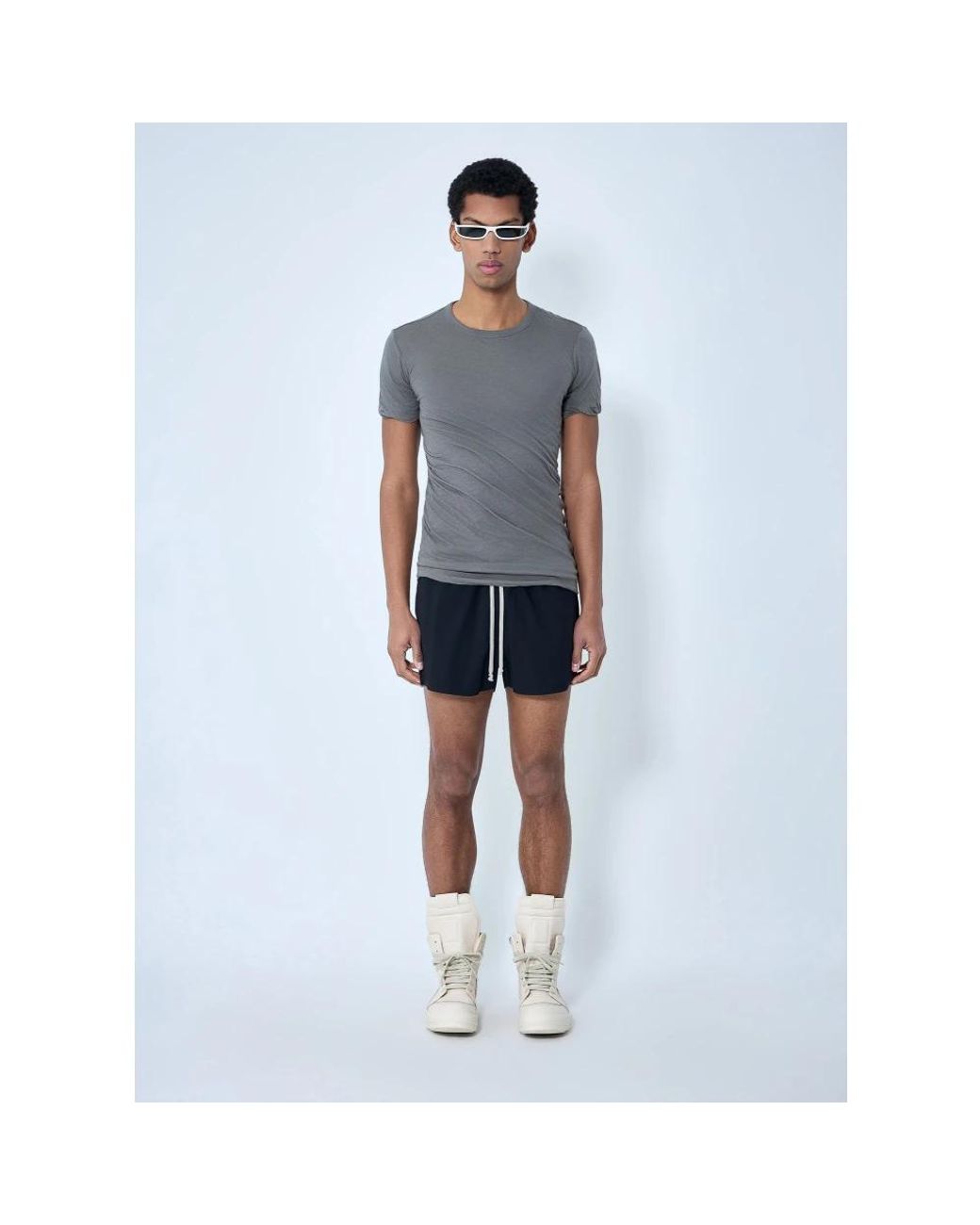 Rick Owens Blue T-Shirts for men