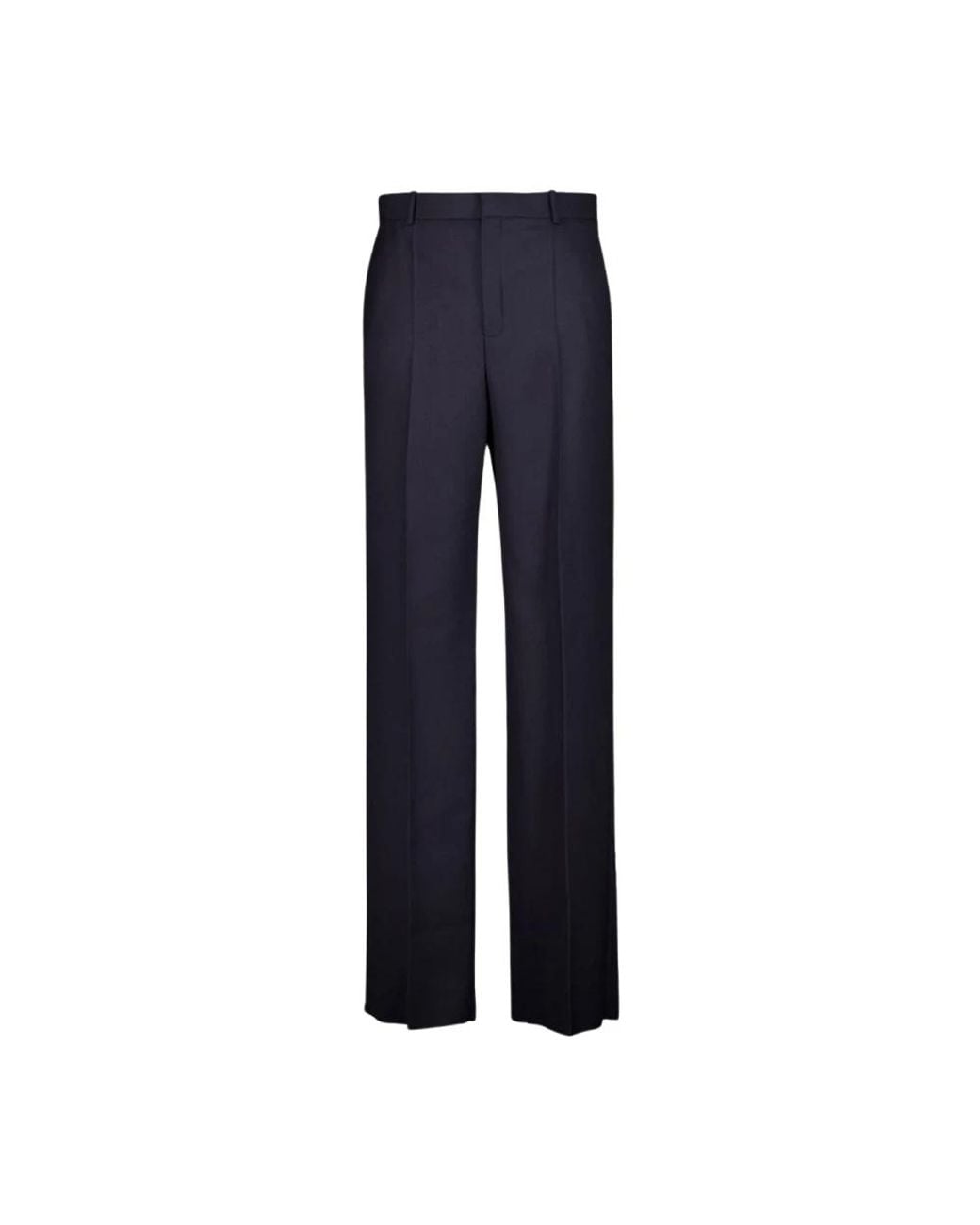 Saint Laurent Blue Wide Trousers for men